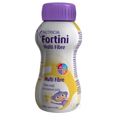 Fortini Multi Fibre pre deti výživa s banánovou príchuťou 200 ml