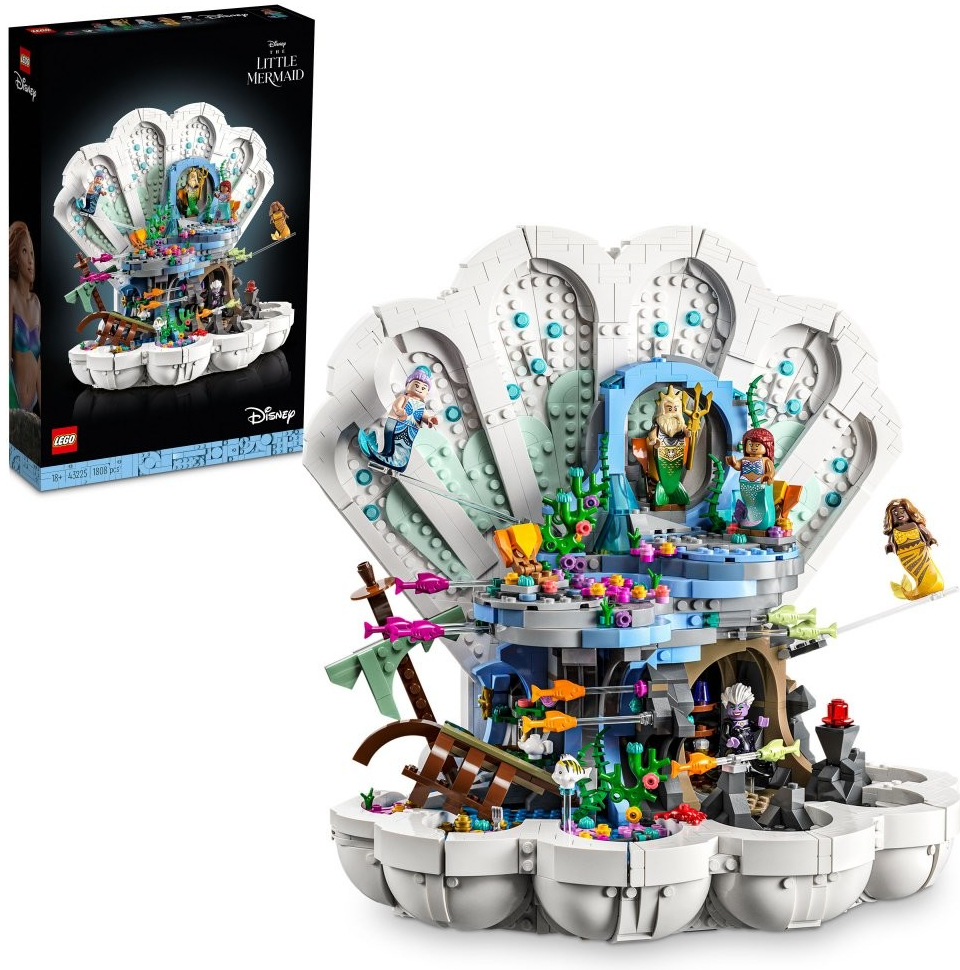 LEGO® Disney™ 43225 Kráľovská lastúra Malej morskej víly