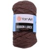 Textilná priadza YarnArt RIBBON LUREX 736 hnedá