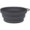 Lifeventure Ellipse Flexi Bowl skládací miska ze silikonu graphite