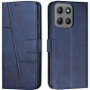 PROTEMIO 101884 STITCHED Peňaženkový kryt pre Motorola Moto G15 / G15 Power modrý