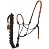NORTON etologická ohlávka s vodítkom – Suède FARBA: Hnedá