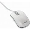 GEMBIRD myš MUS-4B-06-WS, drátová, optická, USB, bílá/stříbrná