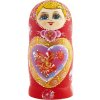 Matrioška 10 dielna 20cm (Ruská matrioška z dreva - výška cca 20 cm)