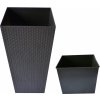 Prosperplast Rato Square 40/91,5l ratan hnedá DRTS400
