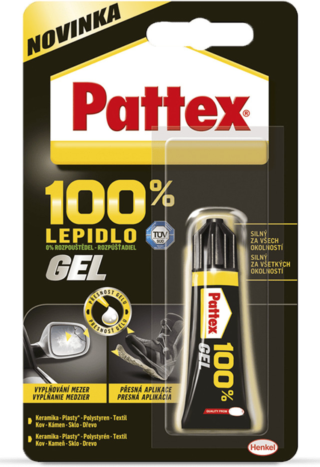 PATTEX 100 % univerzální lepidlo 8g