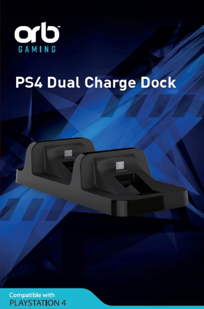 ORB Dual Charge Dock PS4