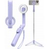 Selfie tyč Spigen S571W Magsafe Bluetooth Selfie Stick Tripod Lavender