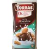 Torras mliečna čokoláda s mandľami 75 g