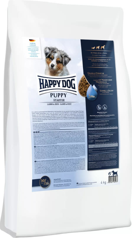 Happy Dog Puppy Starter Lamb & Rice 4 kg