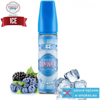 Dinner Lady Ice shake & vape Blue Menthol 20ml