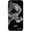 Picasee silikónový čierny obal pre Samsung Galaxy A35 5G A356B - Astronaut Big