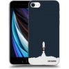 Picasee silikónový čierny obal pre Apple iPhone SE 2020 - Astronaut 2