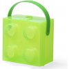 LEGO Storage box s rukoväťou - priesvitná zelená 40240008 - Box