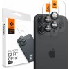 Spigen Glass tR EZ Fit Optik Pro 2 Pack iPhone 16/16 Plus Black AGL07921