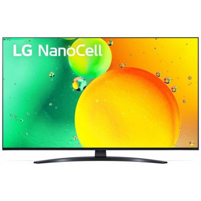 LG 43NANO763QA televizor 109,2 cm (43") 4K Ultra HD Smart TV Wi-Fi Černá