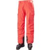 Dámske lyžiarske nohavice Helly Hansen, W SWITCH CARGO INSULATED PANT červená,čierna XL