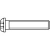 TOOLCRAFT 839799 šošovkové skrutky M4 10 mm vnútorný šesťhran nerezová ocel A2 100 ks; 839799
