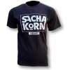Tričko Erik and Sons Sacha Korn Heimat - čierne, M