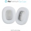 FixPremium náhradné náušníky pre Apple AirPods Max (Fabric) biela