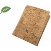 Pánska Peňaženka Vegánsky Korok dariya® Udržateľná 9,5x12cm hnedá Farba: hnedá