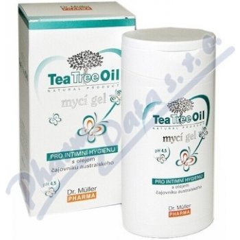 Dr. Müller Tea Tree oil mycí gel pro intimní hygienu 200 ml
