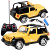 JOKO RC Autíčko Jeep na diaľkové ovládanie so svetlom 25,5cm, žlté