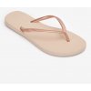 DECATHLON Dámske žabky 500 Gold peach béžovo-oranžové 41-42