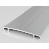 Lexan hliníková lišta 60x8 mm Dĺžka: 6000