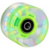 Svietiace koliesko na pennyboard 60*45 mm vr. ložísk ABEC 7 zelená