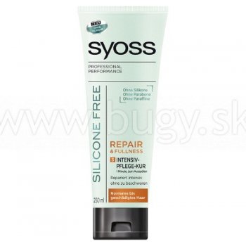 Syoss Silicone Free Repair and Fullness Kúra pre intenzívnu regeneráciu normálnych a poškodených vlasov 250 ml