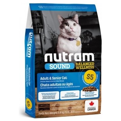 Nutram S5 Sound Adult & Senior Cat 1,13 kg