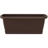 PROSPERPLAST kvetináč truhlík 88,5cm RESPANA SET ISE900P-R222 hnedý plastový