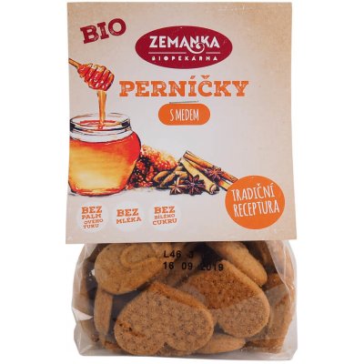 Biopekáreň Zemanka BIO Medové perníčky 100 g