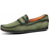 Bugatti pánske komfortné mokasíny - zelené - 41