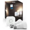 Philips | Základná sada Philips Hue WHITE 2xE27/9,5W 2700K + zariadenie k prepojeniu | P4628