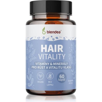 Blendea Hair Vitality kapsuly pre zdravé a krásne vlasy 60 cps