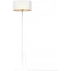 Luminex Stojacia lampa LOFT SHADE 1xE27/60W/230V biela/zlatá LU5272 + záruka 3 roky zadarmo
