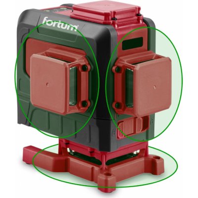 Rotačný laser FORTUM laser zelený 3D líniový, 4780216 (4780216)