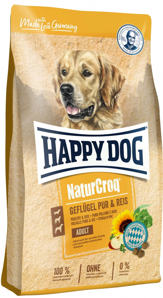 Happy Dog NaturCroq Geflügel & Reis 4 kg