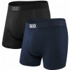 Pánske boxerky SAXX, ULTRA SSOFT 2PK čierna,tmavo modrá,biela S