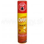 Toto je absolútny víťaz porovnávacieho testu - produkt Off! Max repelent spray 100 ml. Tu zaobstaráte Off! Max repelent spray 100 ml nejvýhodněji!