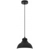 Luminex | Luster na lanku SVEN 1xE27/15W/230V čierna | LU9081