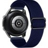 eses Nastaviteľný nylónový elastický loop remienok pre smart hodinky 20 mm Farba: námornícka modrá