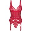 Obsessive Komplet bielizne Cupide Desir Korzet a Stringy