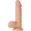 Beautiful Encounter Bahamut Realistic And Flexible Dildo 21.8 Cm Flesh
