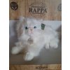 Realistická perzská mačka biela RAPPA ECO 30 cm