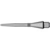 Konverzné hroty na šípky TARGET steel Titanium Grooved Swiss Point strieborné, 30mm - 3ks