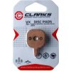 Clarks Brake Cladding Tektro (Gemini, Novela 2003) Organic Box 20 párů