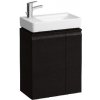 Laufen Pro S - Umývadlová skrinka s dvierkami a bočnou policou vpravo, 47x28x61 cm, wenge H4830010954231